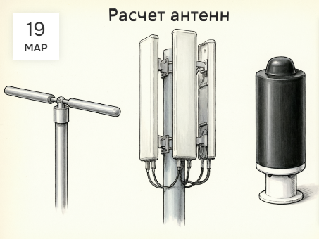 Расчет антенн диполь, 4G, Wi-Fi