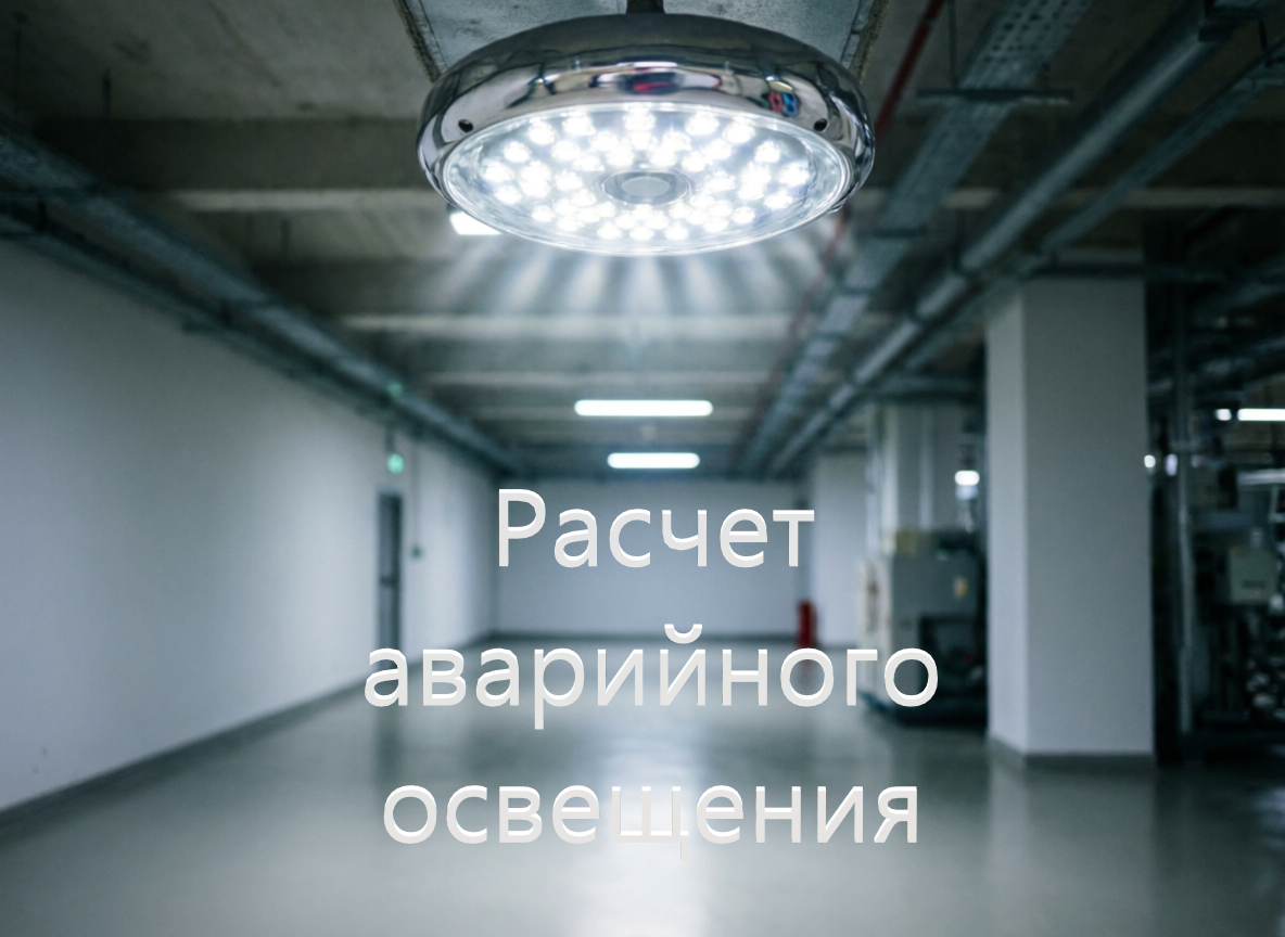 Расчет аварийного освещения нормы, методики и практические примеры