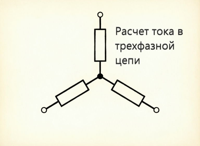 Расчет трехфазных